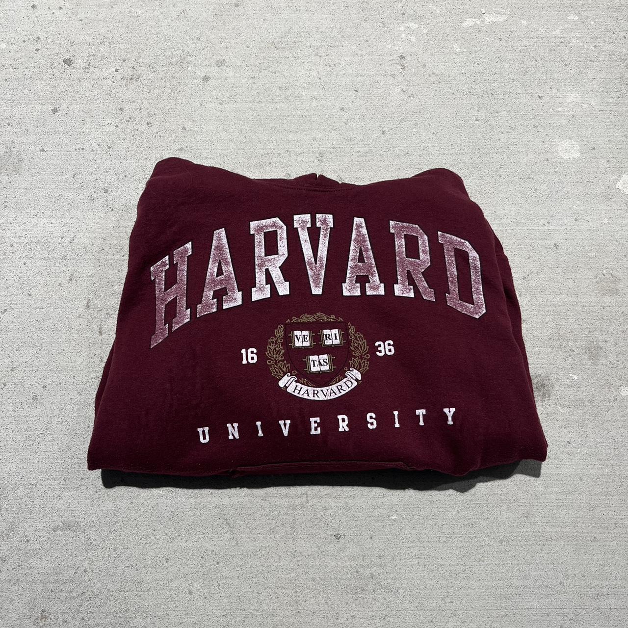 HARVARD UNIVERSITY HOODIE harvard college Depop