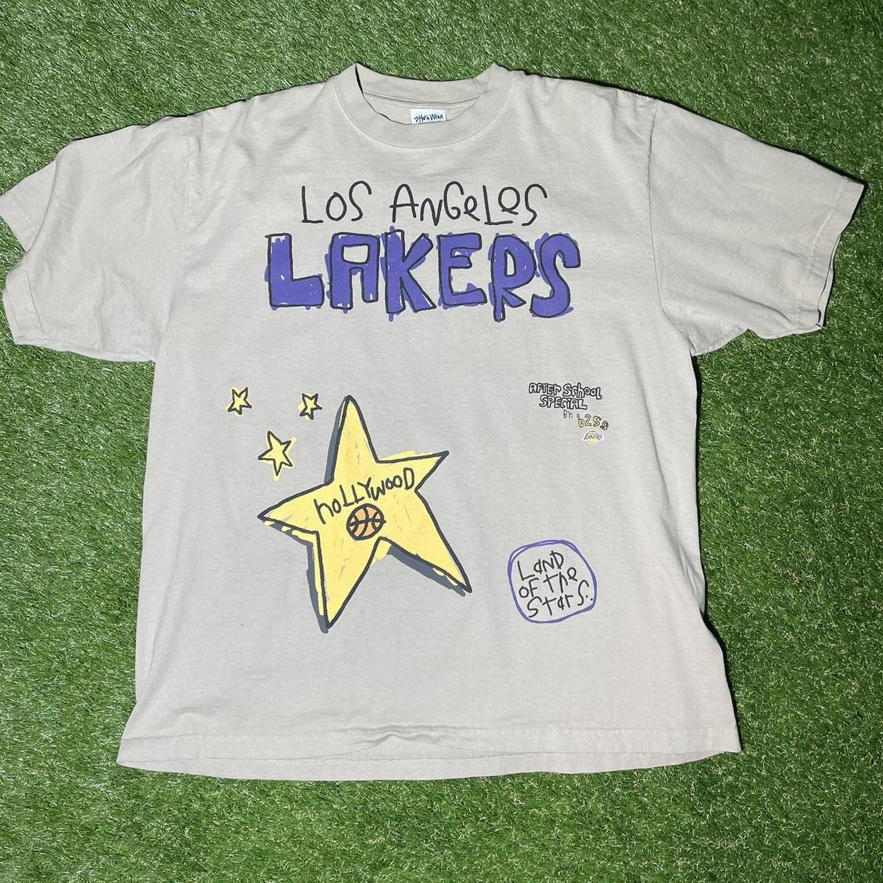 After School Special x NBA Los Angeles Lakers White T-Shirt