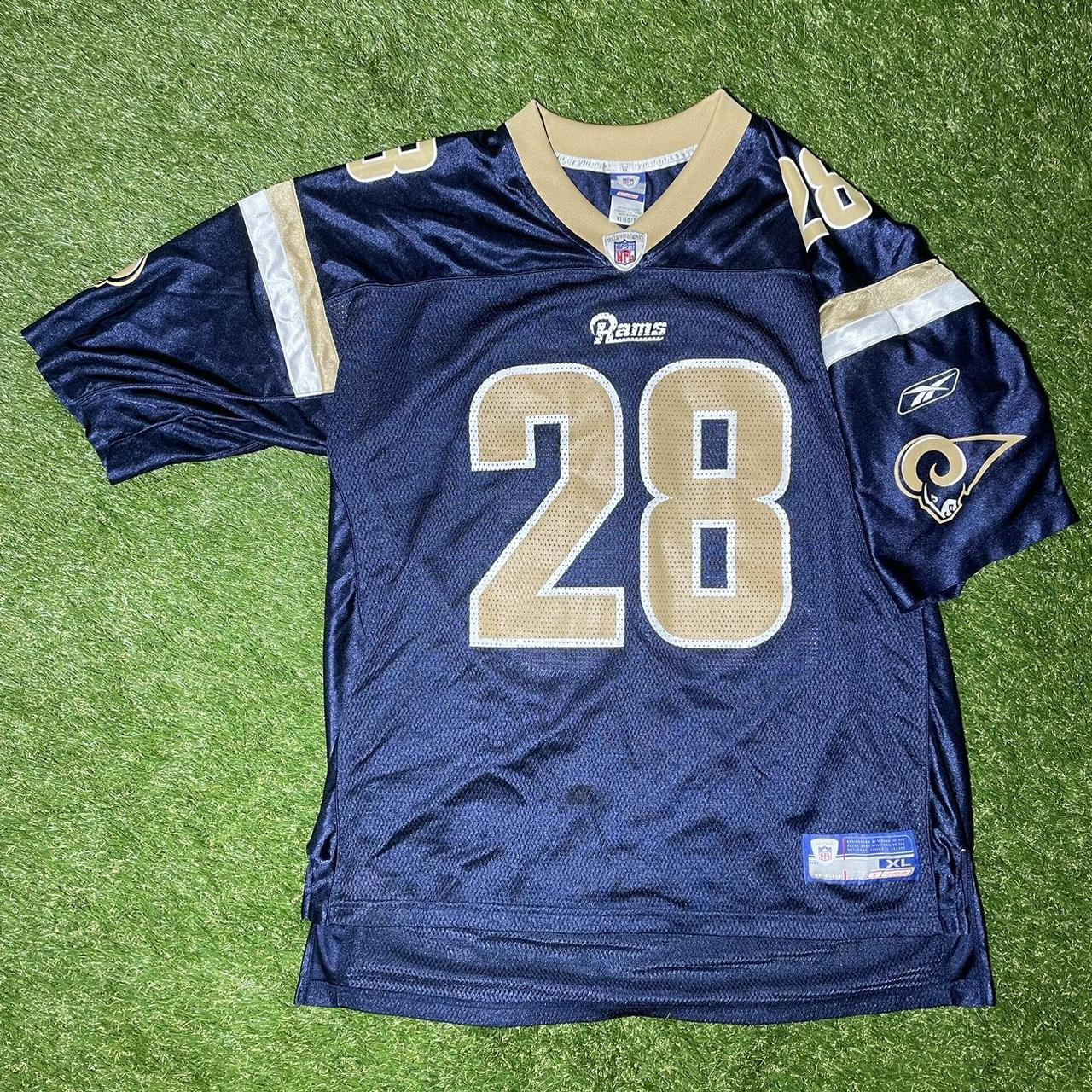 Reebok St. Louis Rams Marshall Faulk On Field - Depop