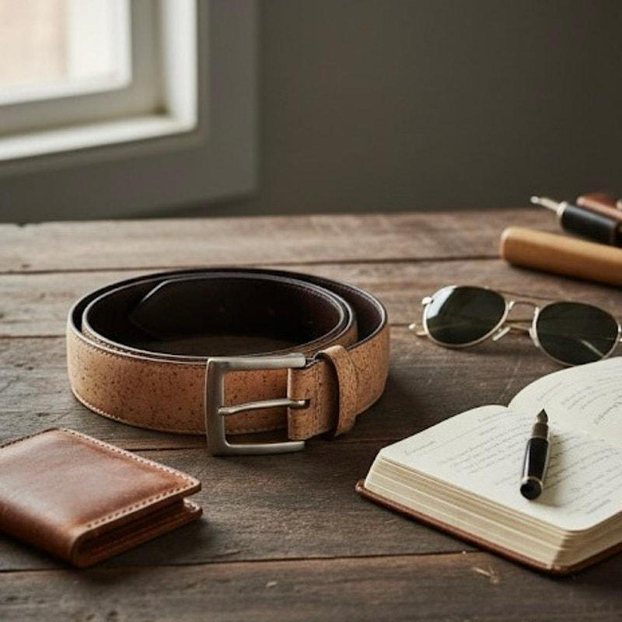 Source Unknown Women's Belt - Tan – This is an au… - image 1