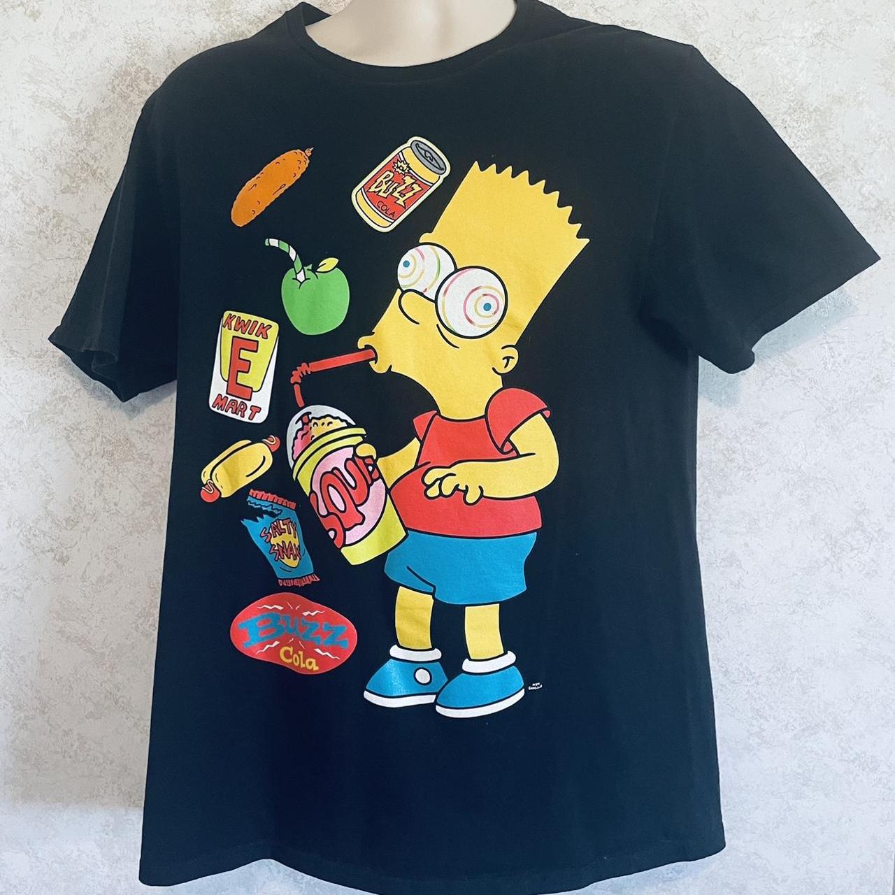 The Simpsons Bart Simpson Tee Shirt Mens Large Buzz... - Depop