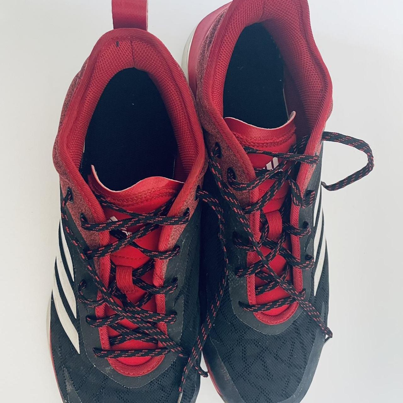 mens adidas black leather trainers