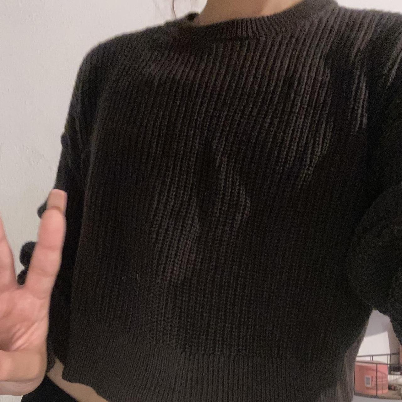 cute Medium aero brown sweater fits nice worn Depop