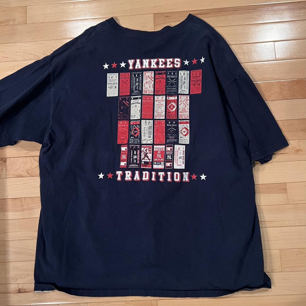 Mens Vintage New York Yankees T-Shirt Size 2XL All - Depop