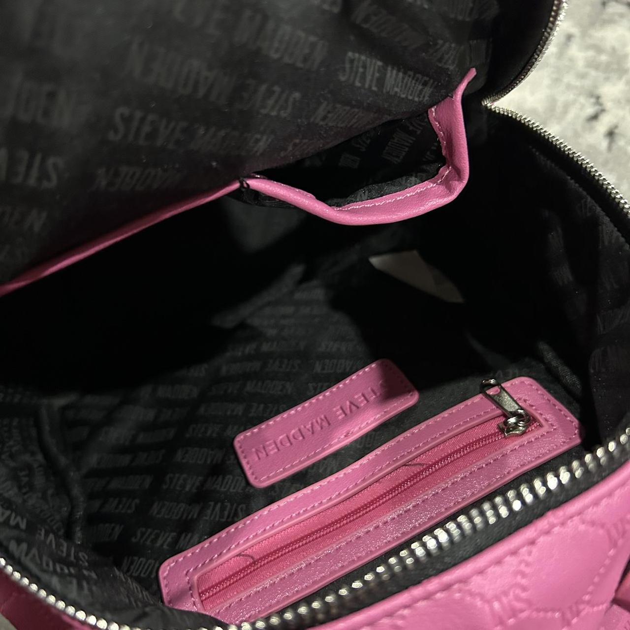 Hot Pink Steve Madden Backpack & Pouch Only used a - Depop
