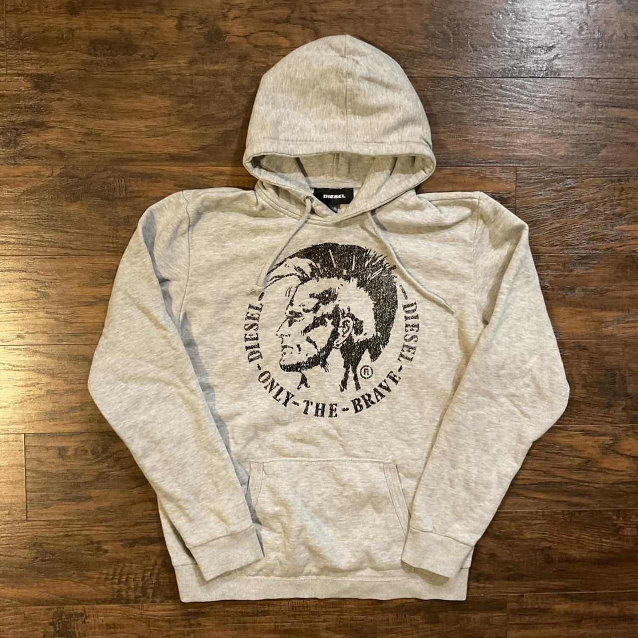 Diesel only the store brave hoodie