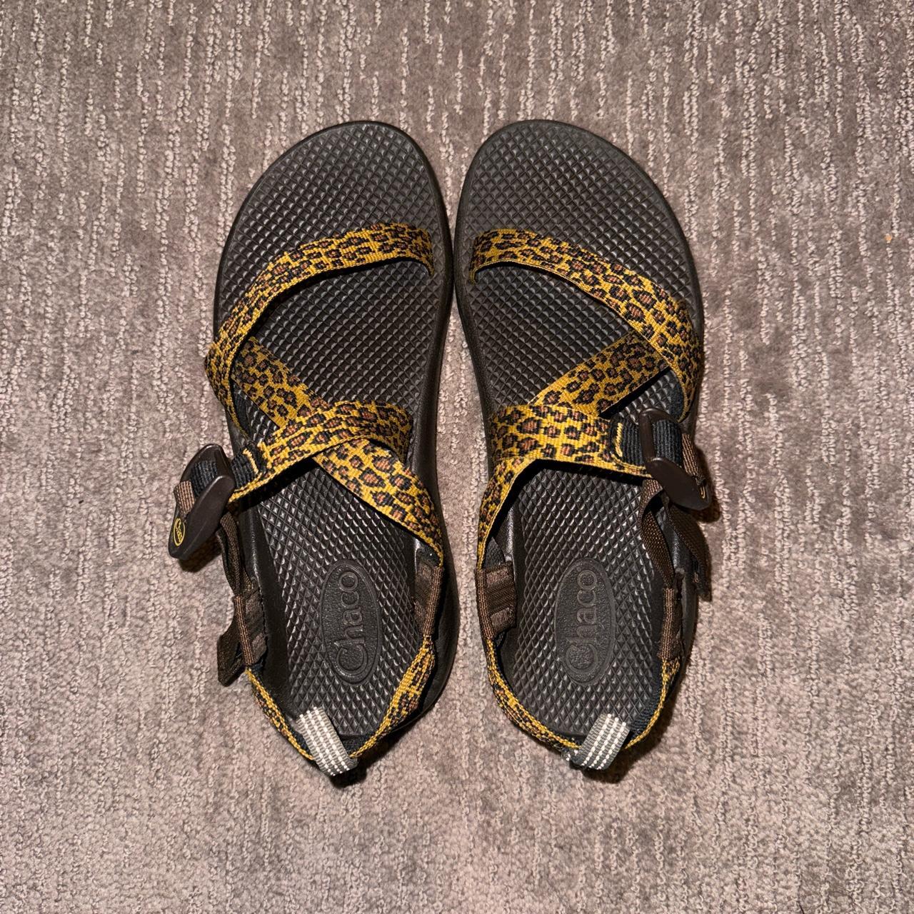 Cheetah print Chacos kids size 6 but I m a women s Depop