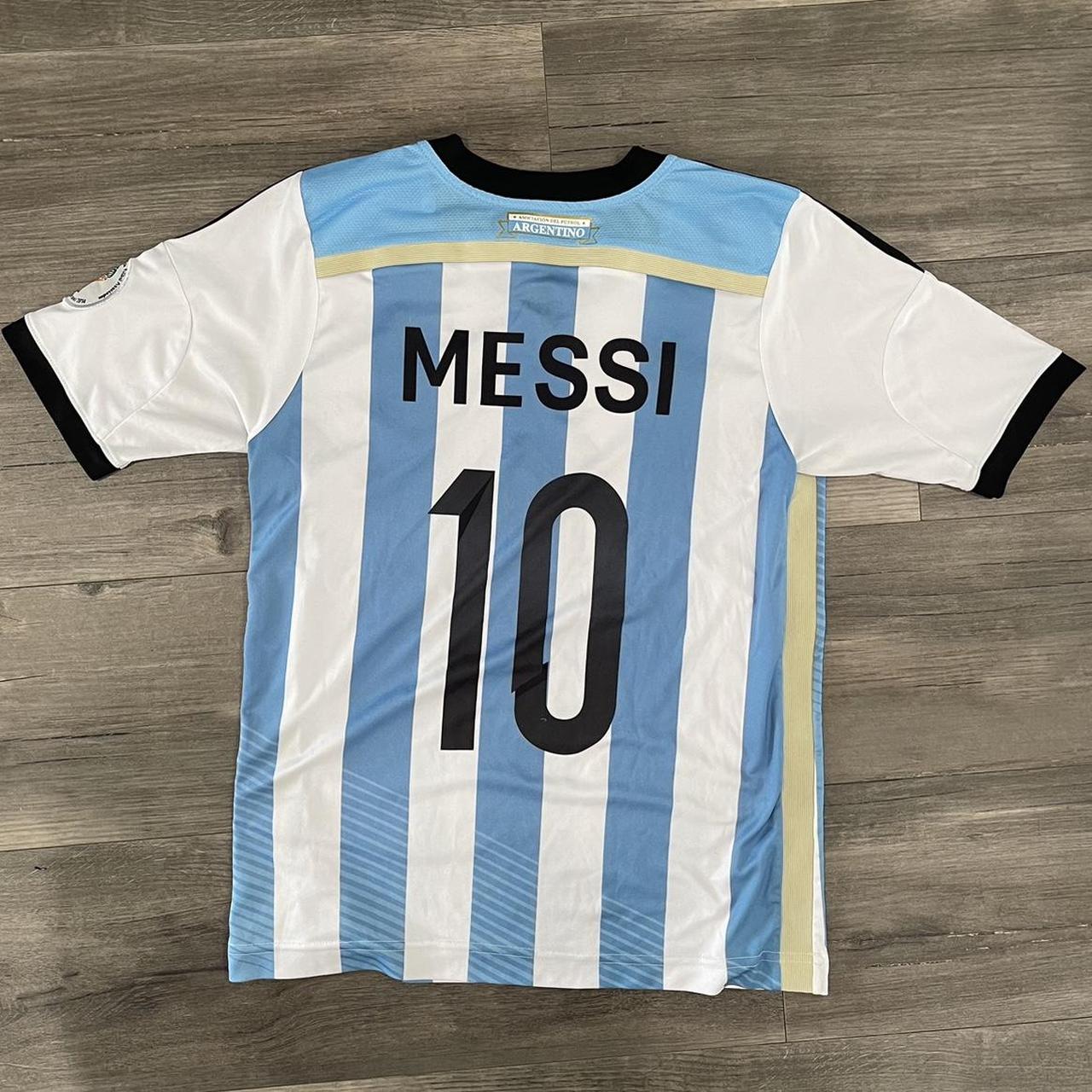 Adidas World Cup 2022 Messi Argentina 3 stars Jersey - Depop