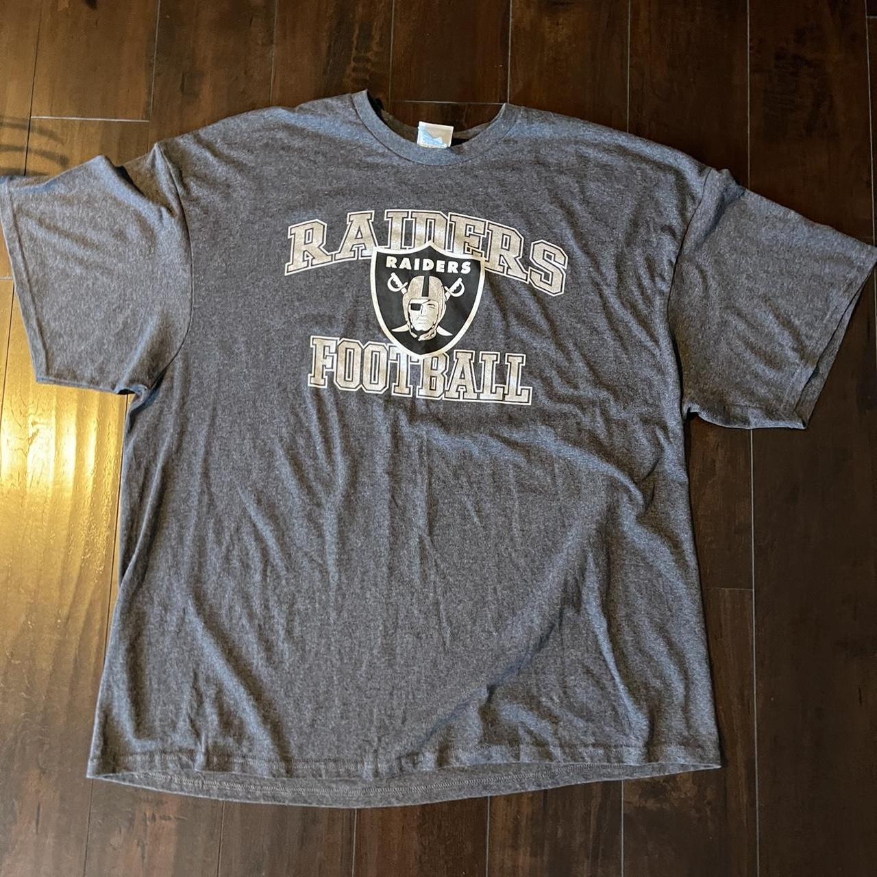 Vintage NFL Raiders Long Sleeve Shirt Size 3XL No - Depop