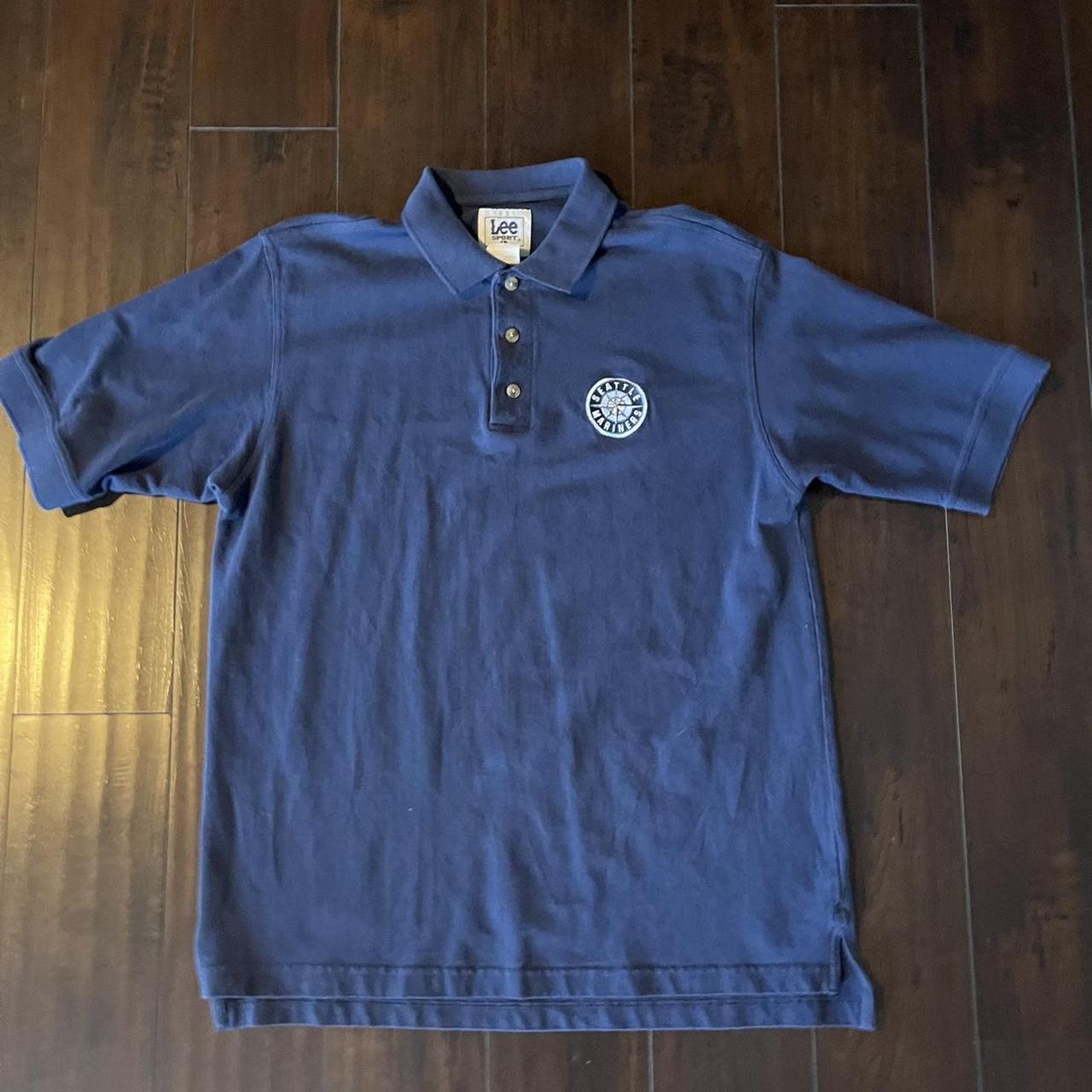 Vintage Seattle Mariners polo shirt Amazing 90s - Depop