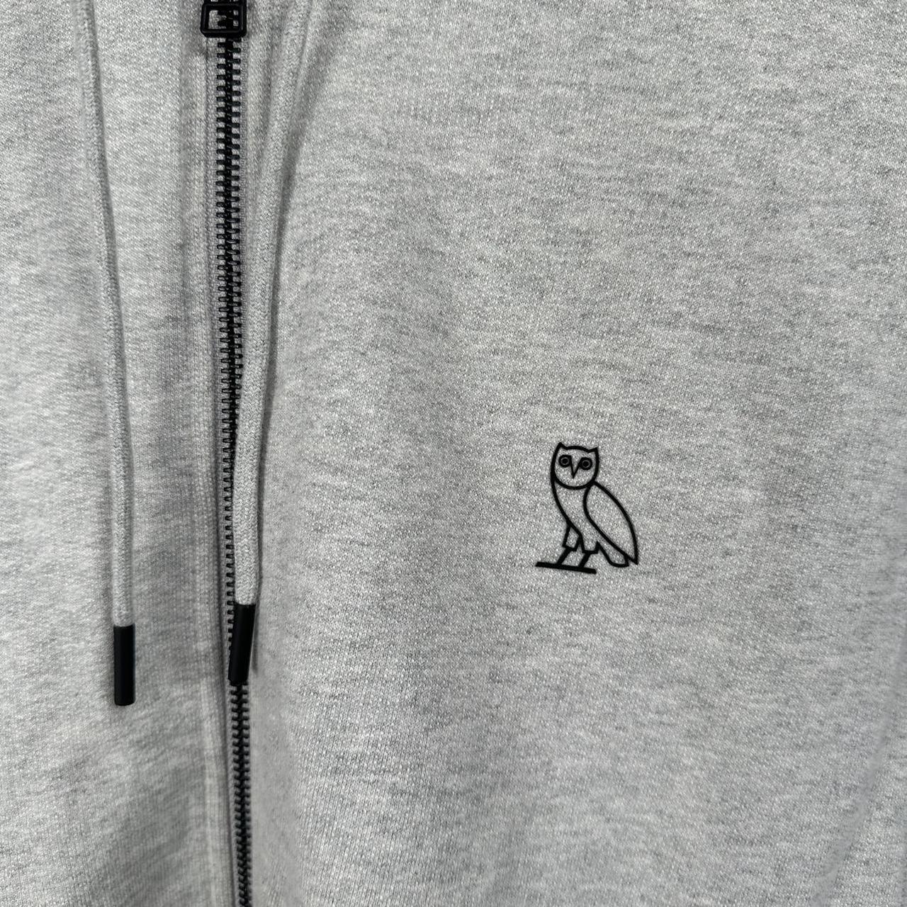 OVO x Essentials Hoodie Heather Grey