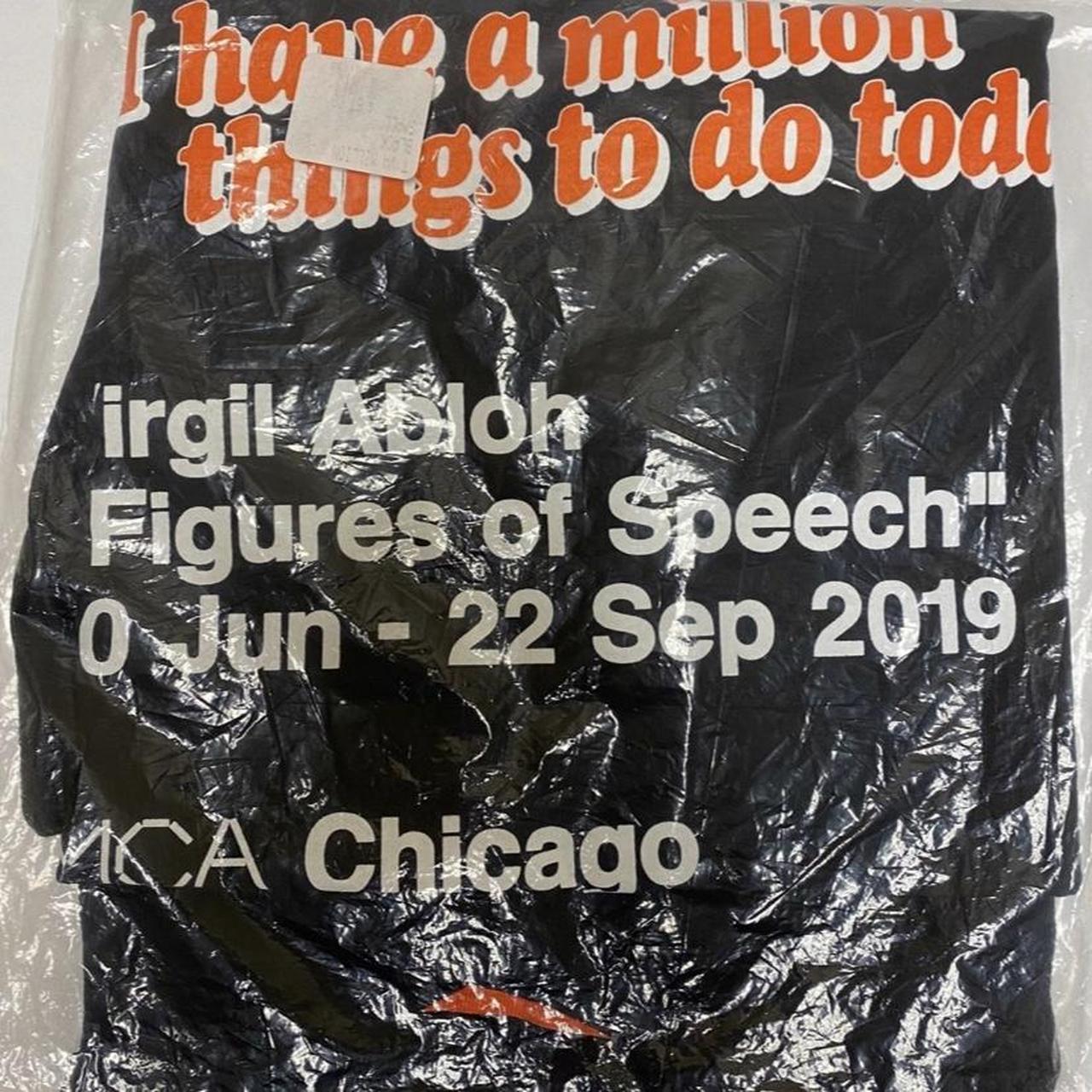 Virgil Abloh x MCA Figures of Speech size - Depop