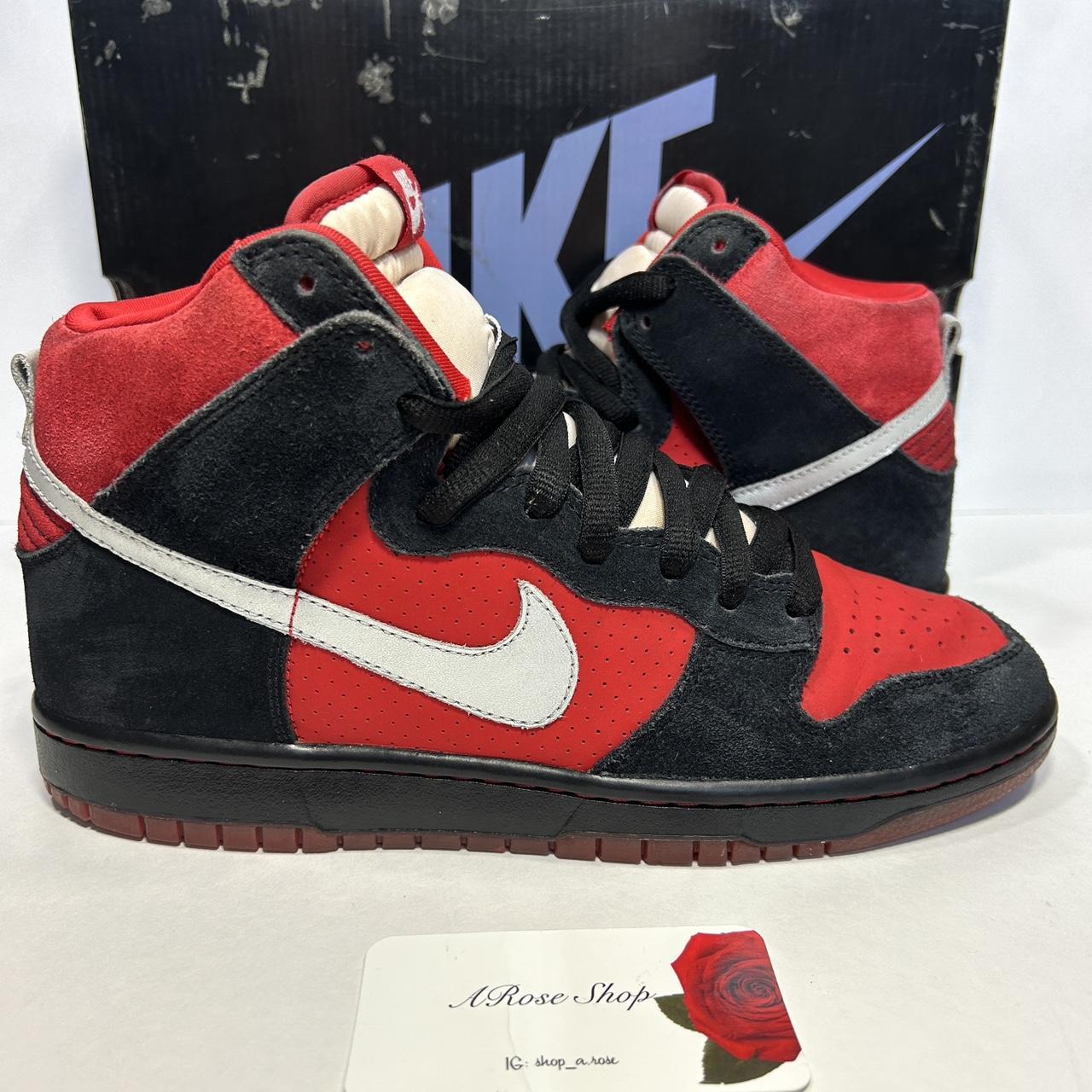 Size 9 red black gre nike sb clearance dunks