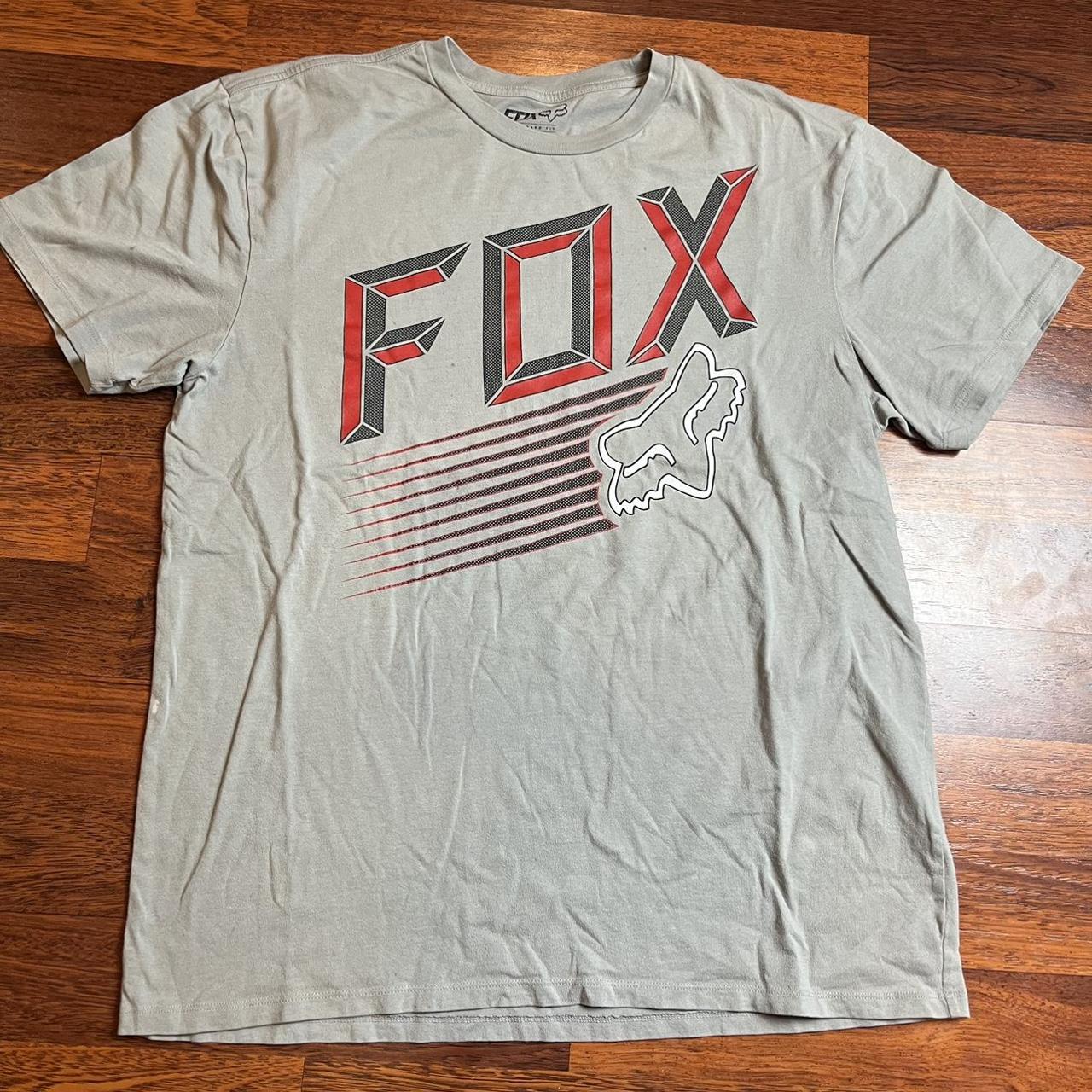 Vintage fox shirt Some small flaws No PayPal payment... - Depop