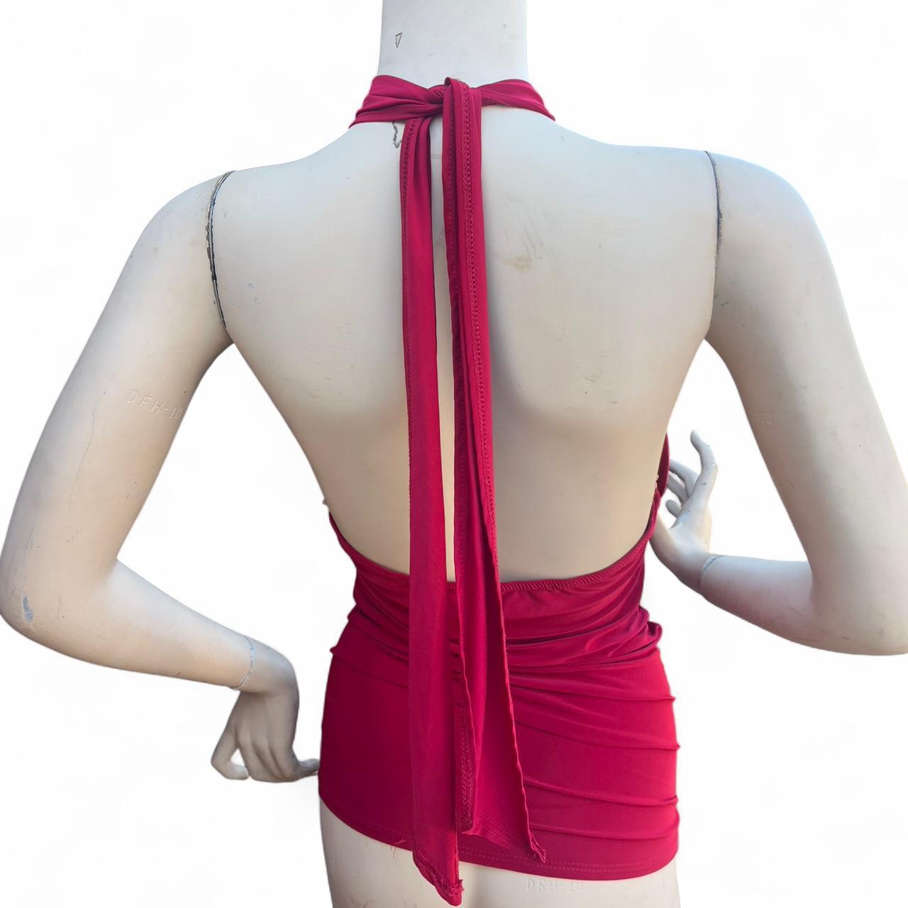 Women's Tank top - Pink/Red - M – vintage 2000s R… - image 2