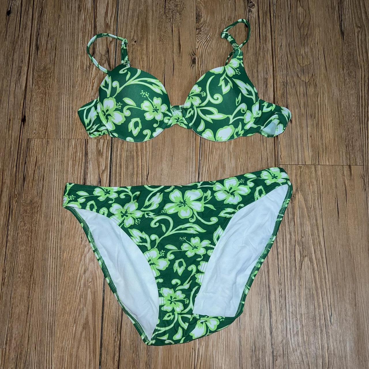 Newport Women's Green Bikinisandtankinisets Depop