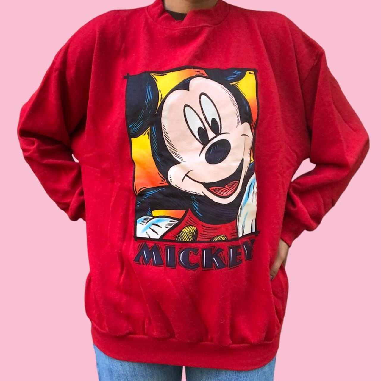 Mickey mouse discount sweatshirts for womens