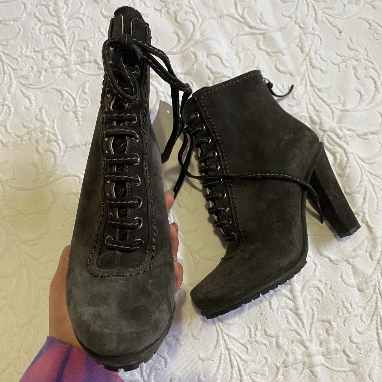 Miu Miu Women's Boots - Grey - US 6.5 – Miu Miu L… - image 3