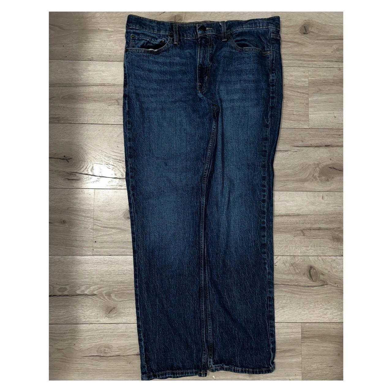 NICE CLEAN STRAIGHT FIT GOOD FELLOW JEANS -W38/L32 - Depop