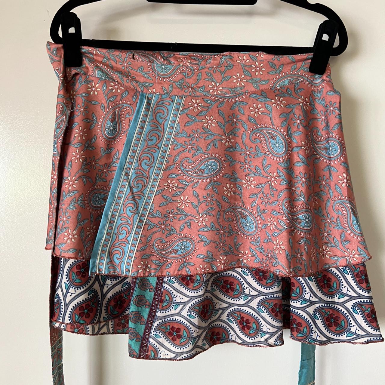 🌏 Tree of Life reversible wrap skirt 🌏 The... Depop