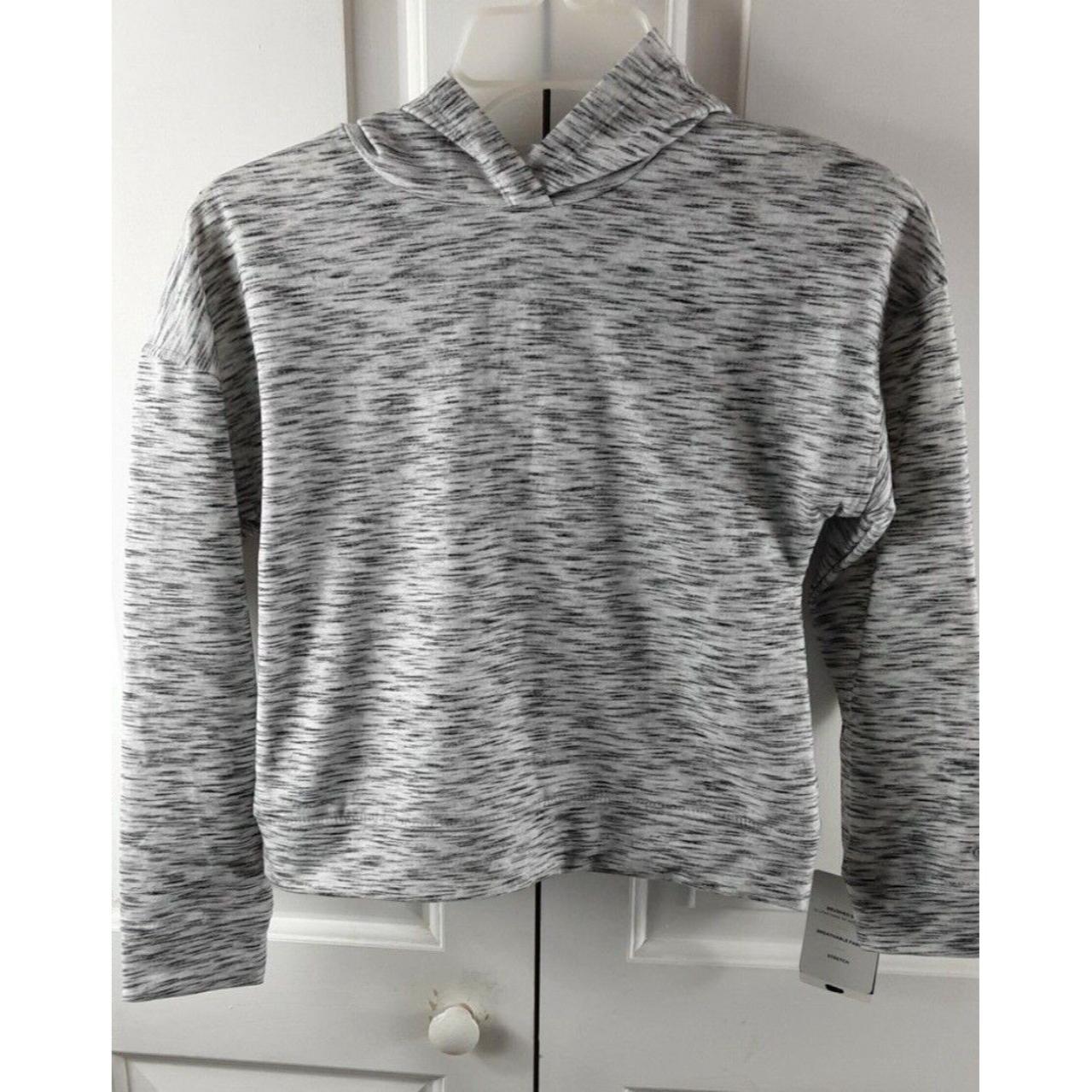 Champion 9 Pullover Sweater Hoddie Gray Size M 7- 9 ... - Depop