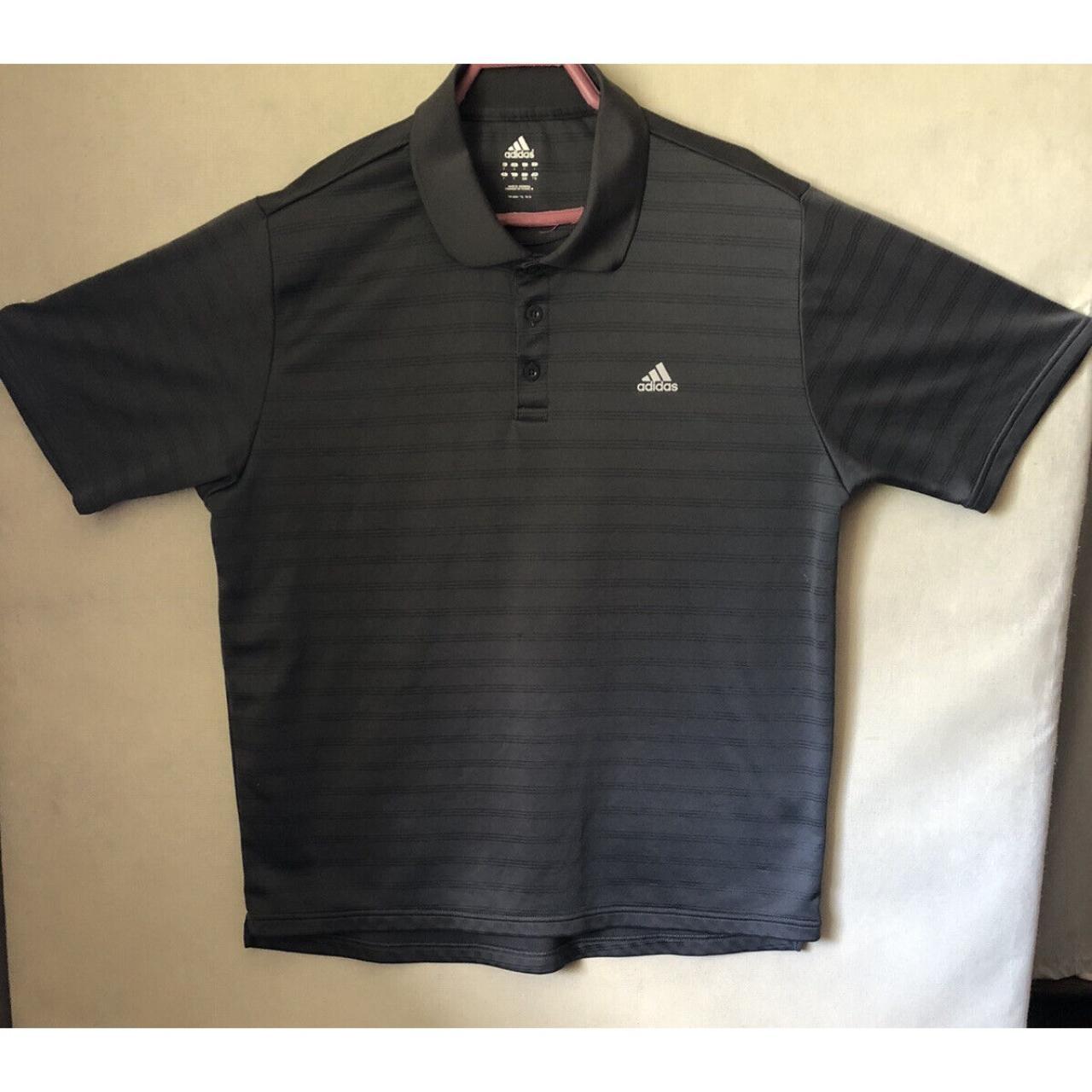 Adidas Men's Black Polo-shirts | Depop