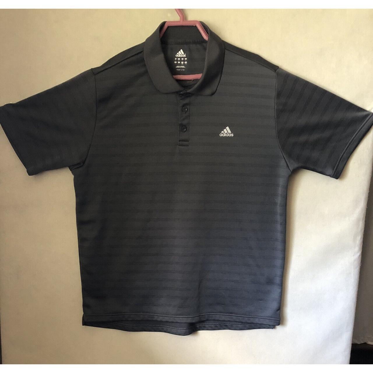 Adidas Men's Black Polo-shirts | Depop