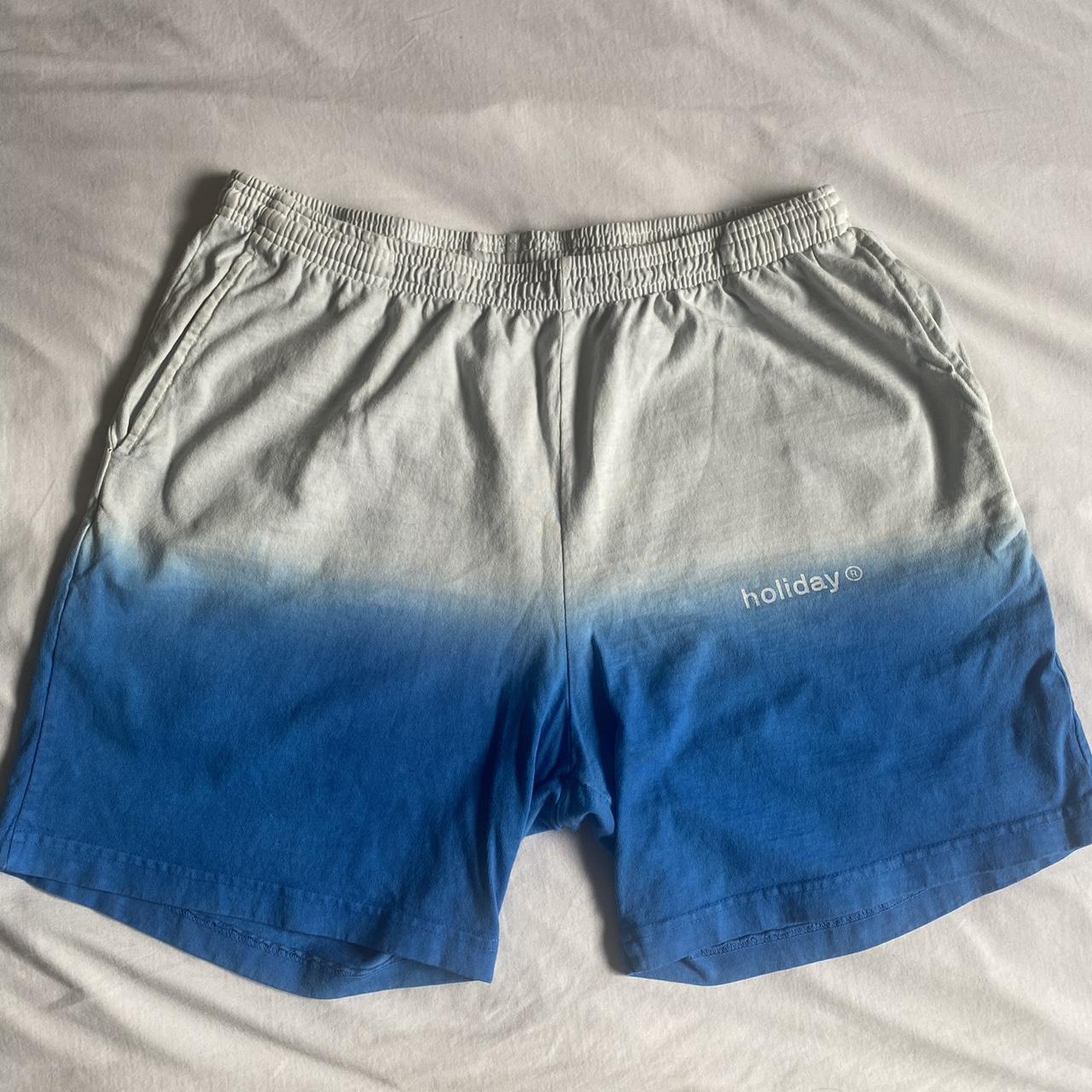 Holiday The Label Men's Blue and White Shorts