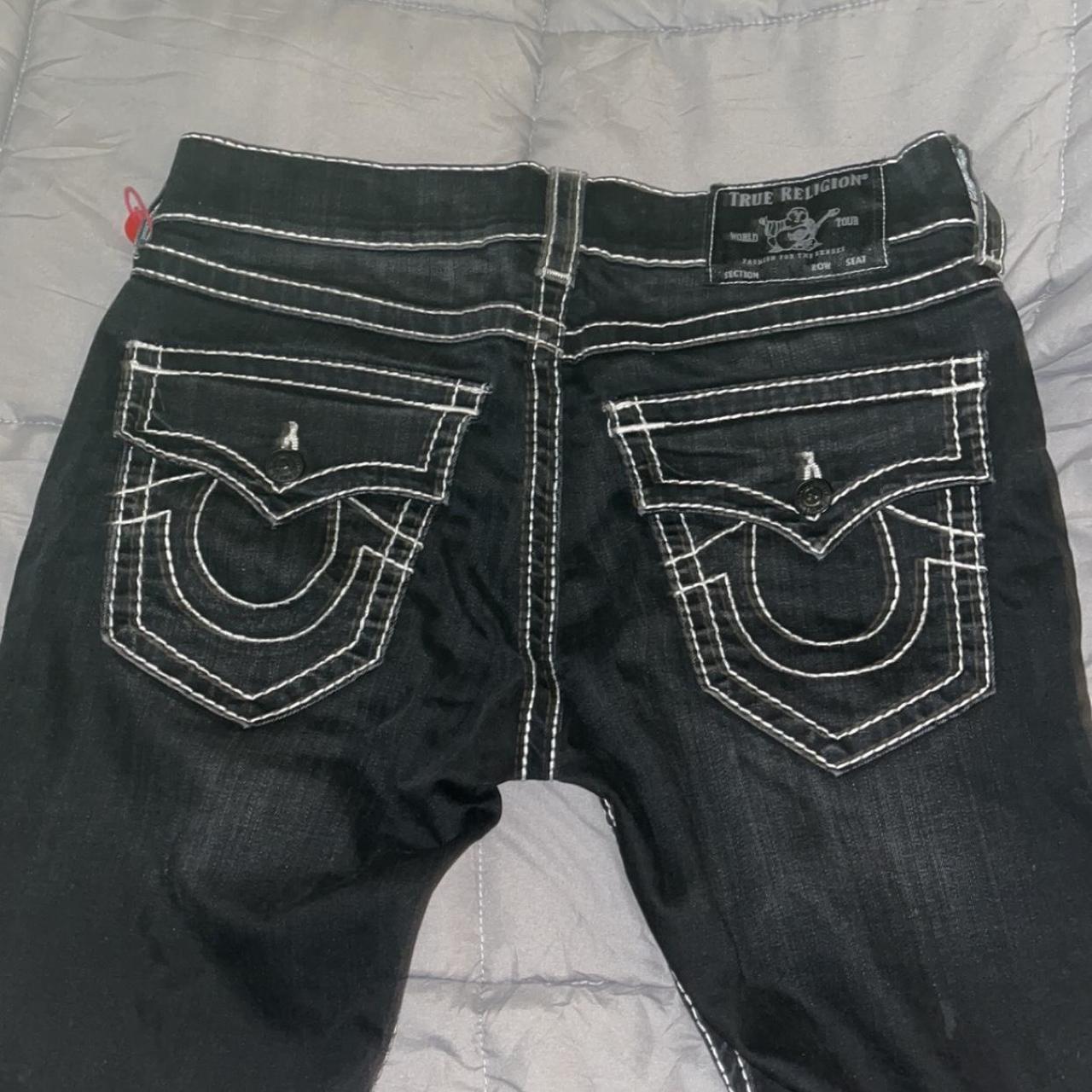 True Religion Rocco Jeans -31” waist -thick... - Depop