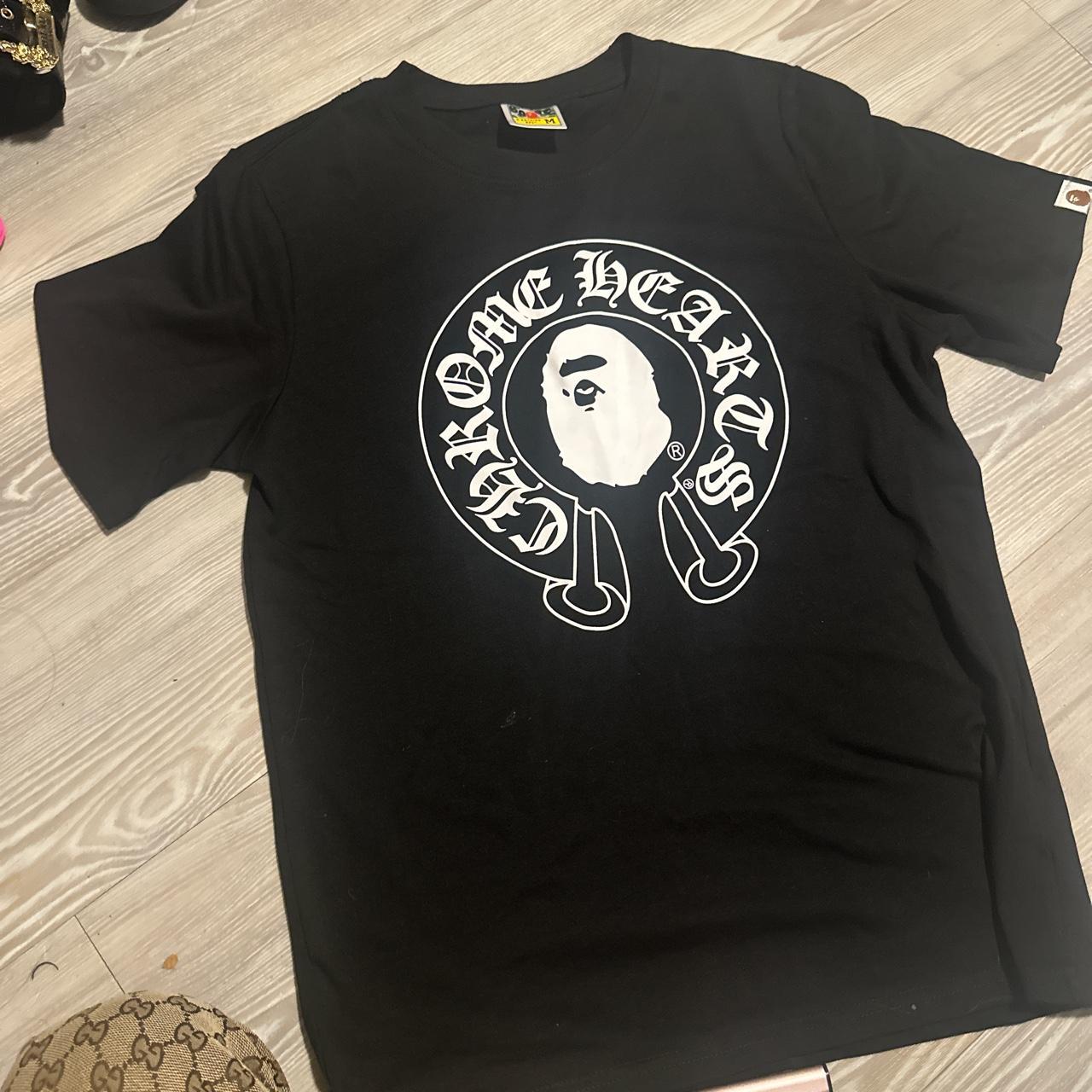 BABY MILO CHROME HEARTS Tシャツ Chrome Hearts x Bape Baby Milo T-shirt - TokoPyramid