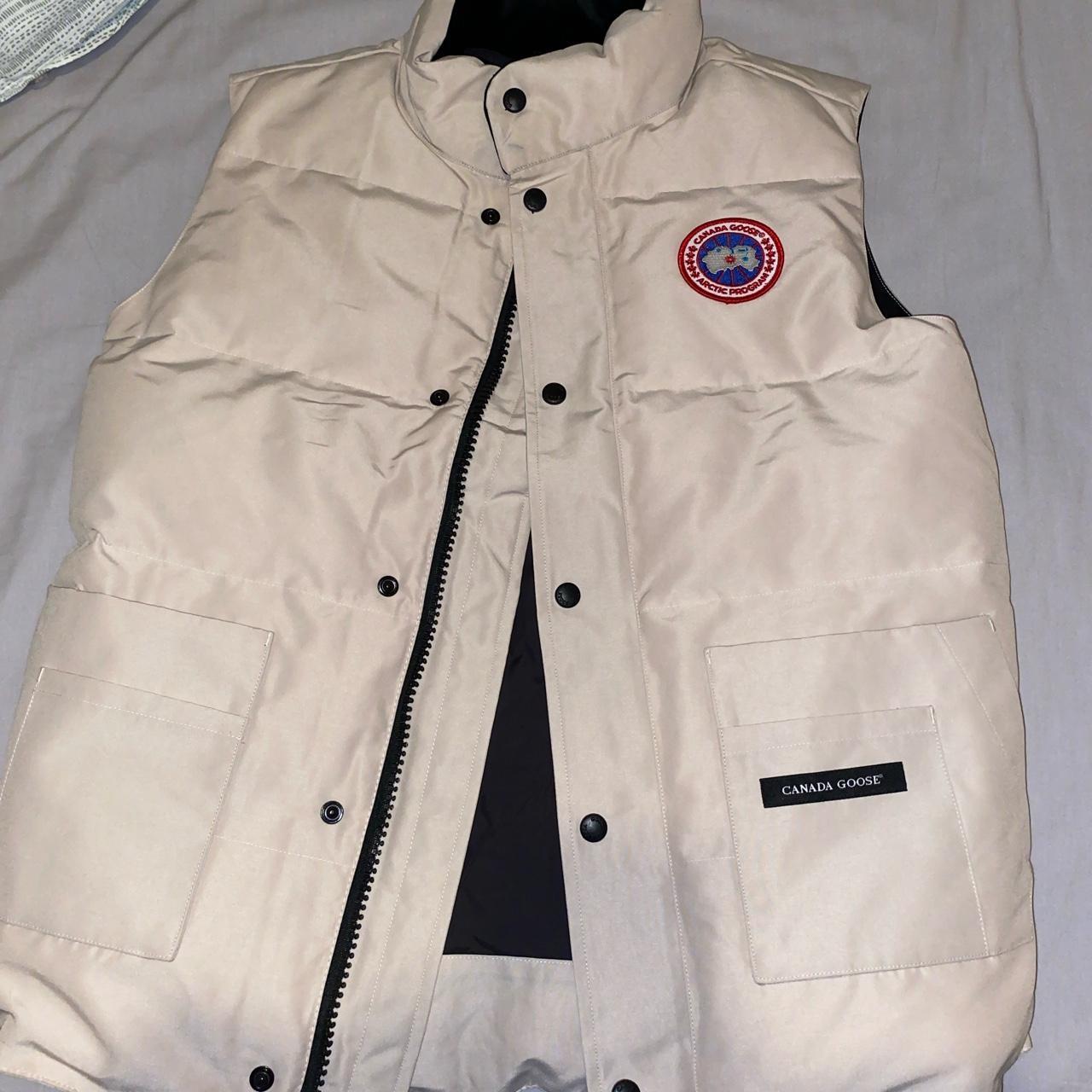 Canada goose outlet gilet beige