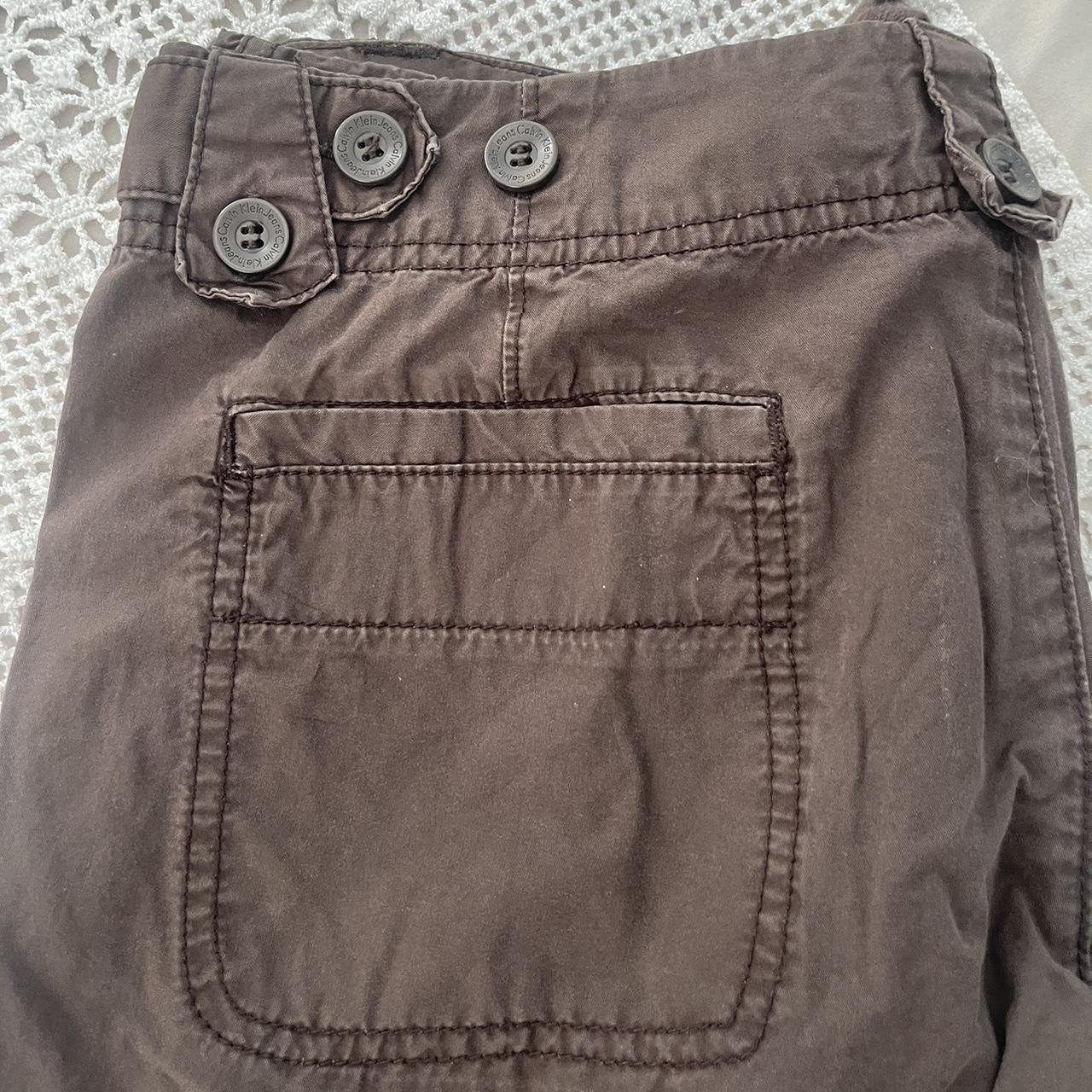 Calvin Klein Women's Brown Shorts Depop