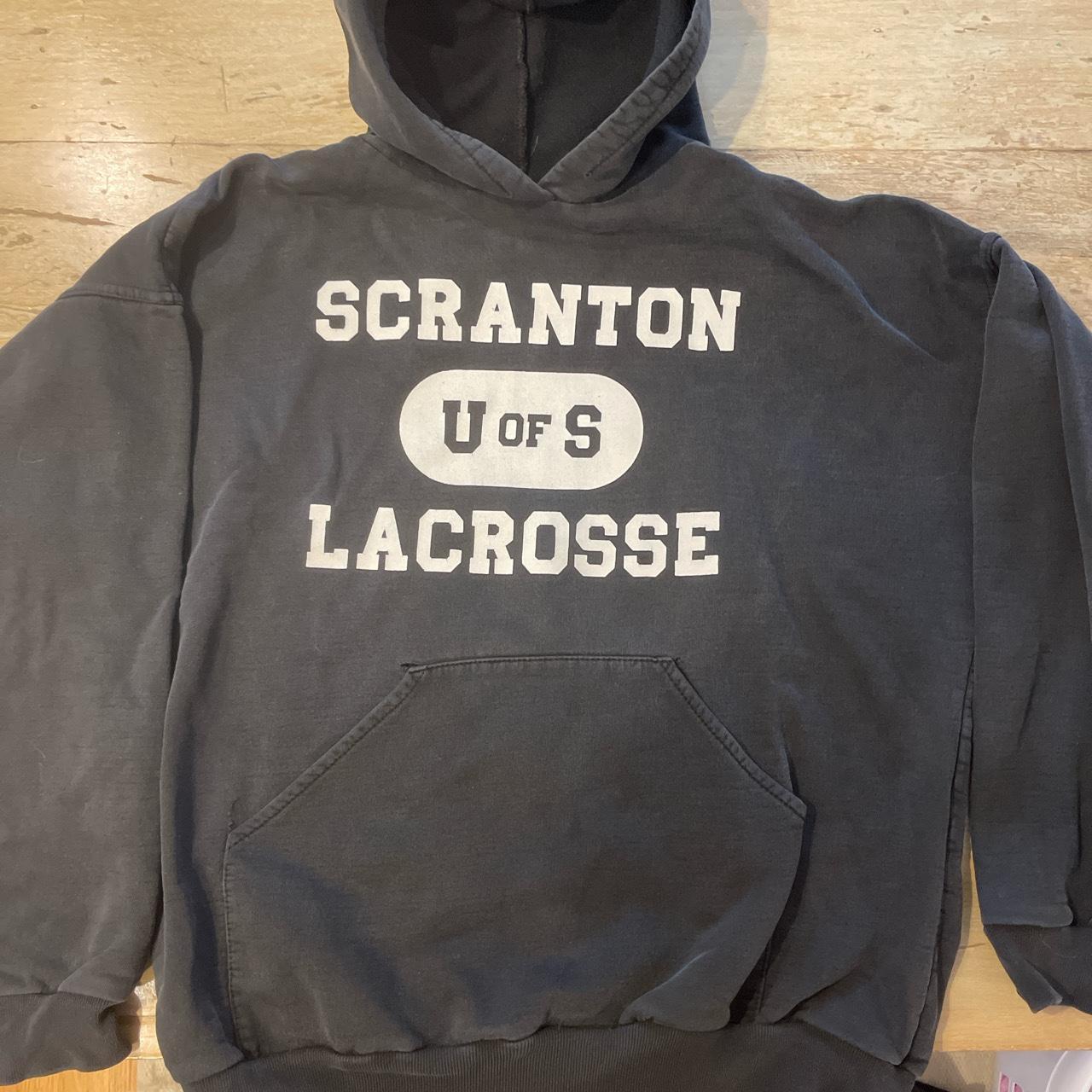 University of Scranton Lacrosse hoodie Small snags... Depop