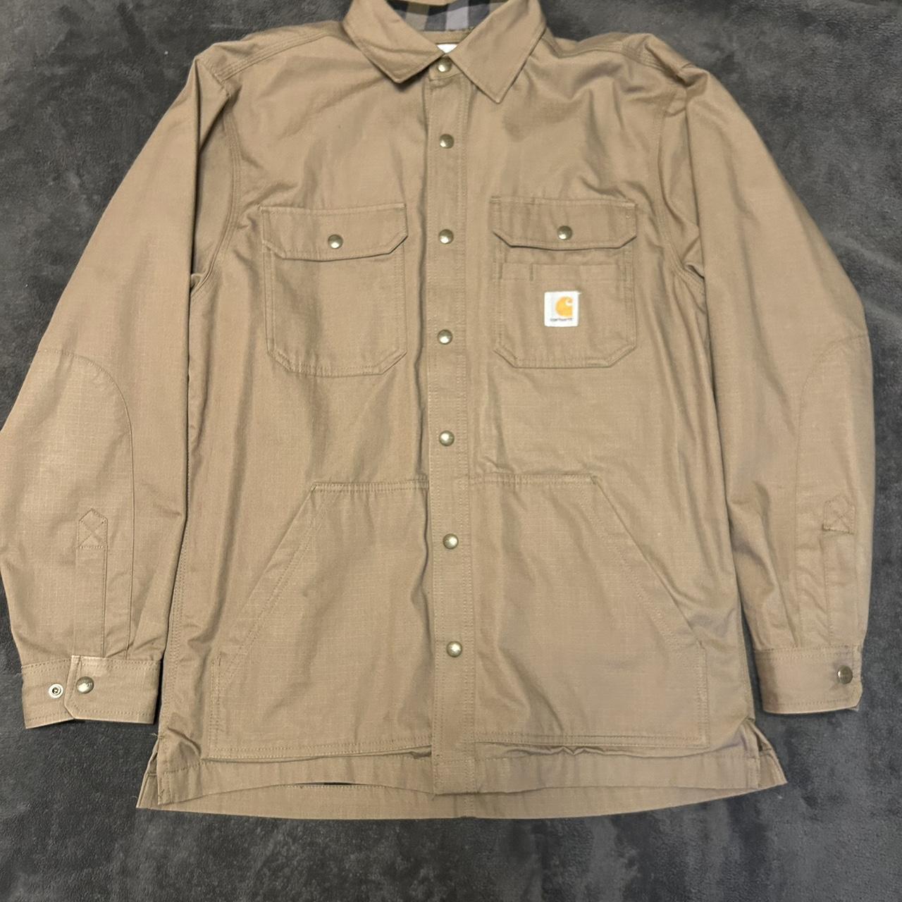 Carhartt ripstop shirt on sale jacket