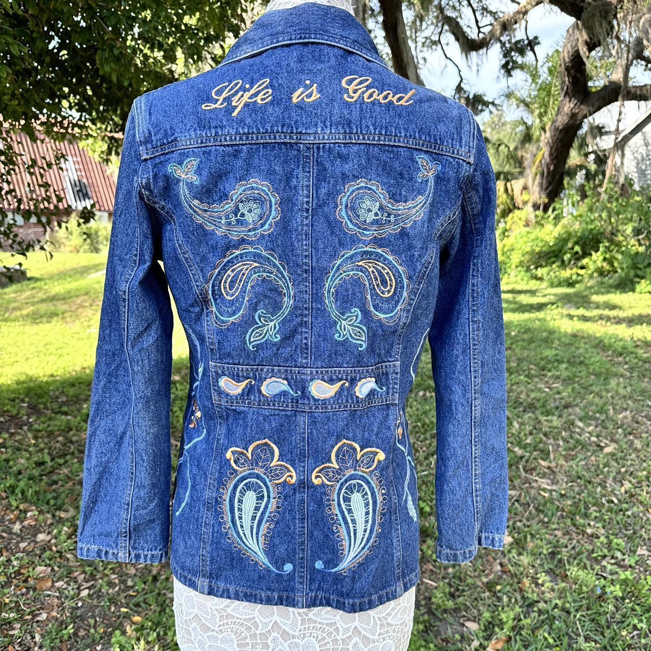 Cherokee denim jacket best sale