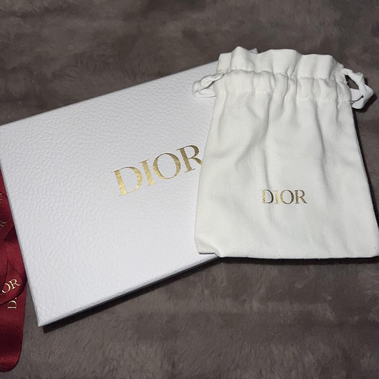 Dior - Dior medium sized white gift box with pouch +... - Depop