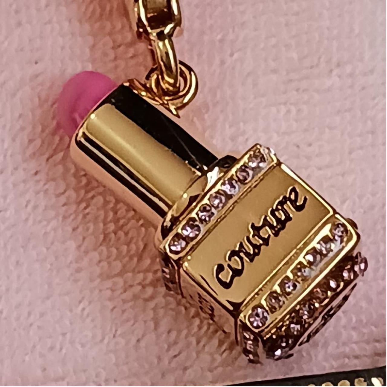 Juicy couture lipstick sale charm