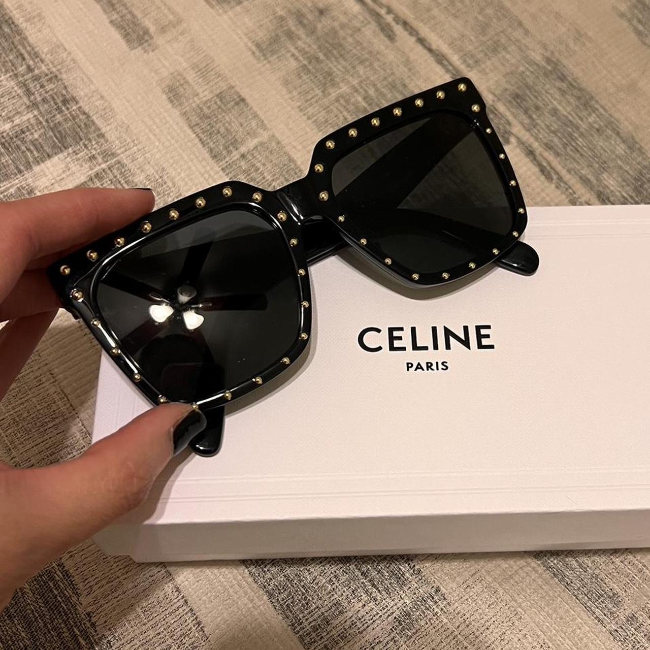 Celine deals studded sunglasses