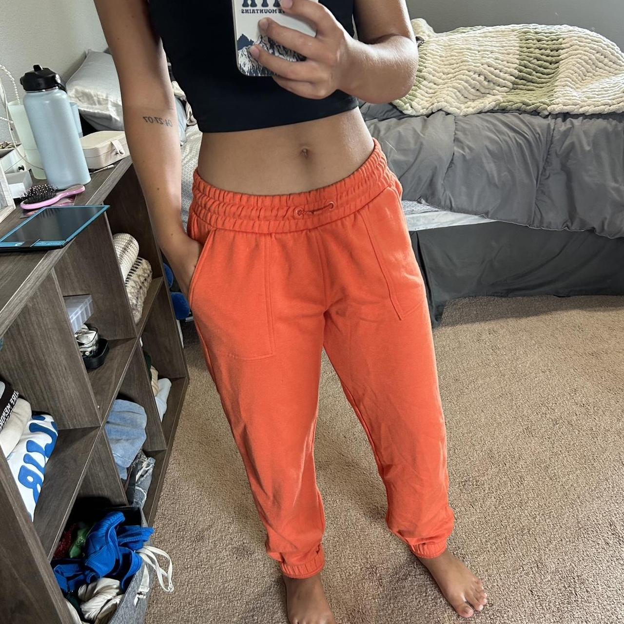 Target orange sweatpants sale