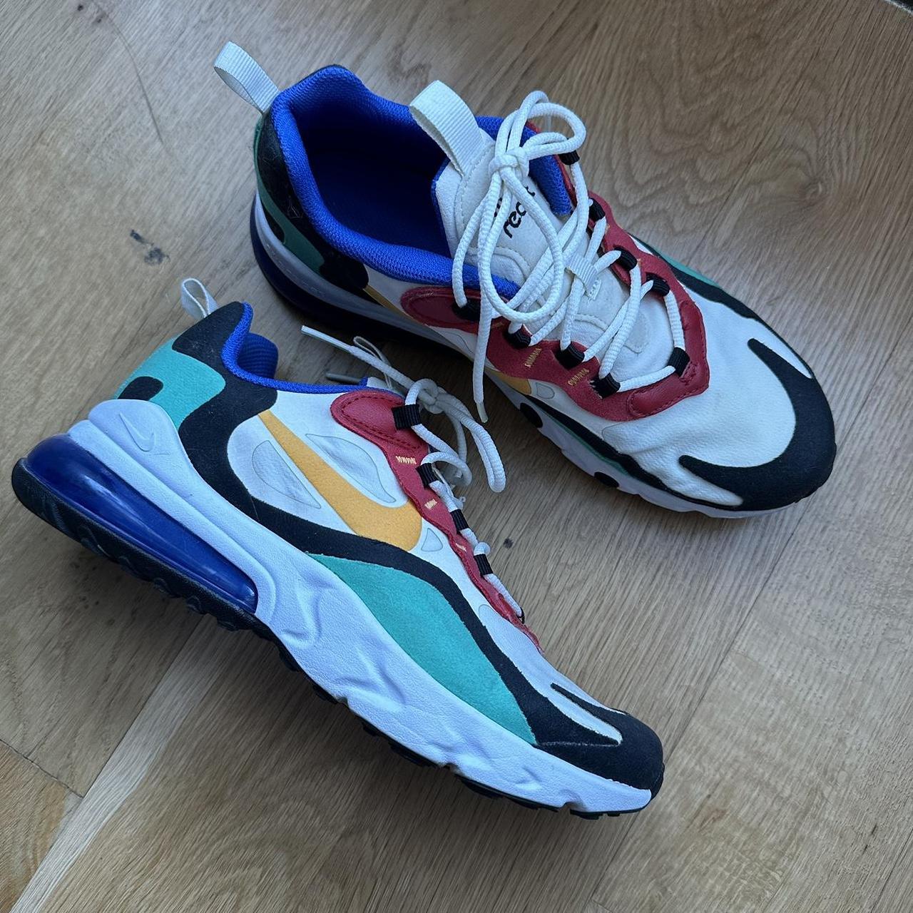 Air Max 270 React Bauhaus Sneaker Size Youth. Depop