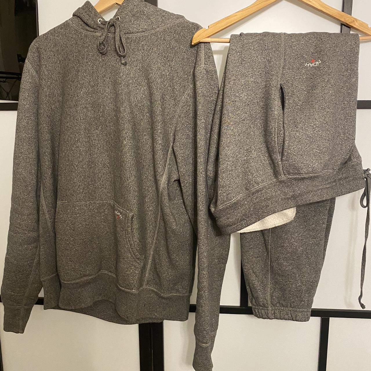 Noah Men's Grey Hoodie | Depop