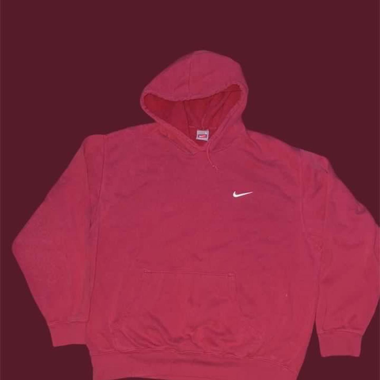 mens red nike sweater