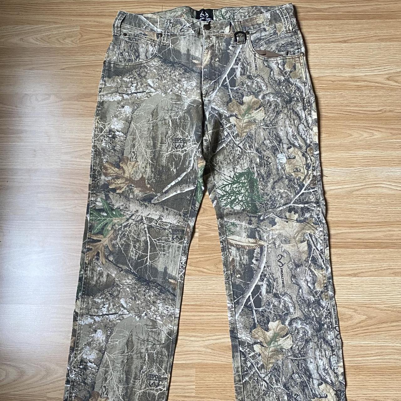 Real Tree Camo Jeans Size 34/34 Condition... - Depop