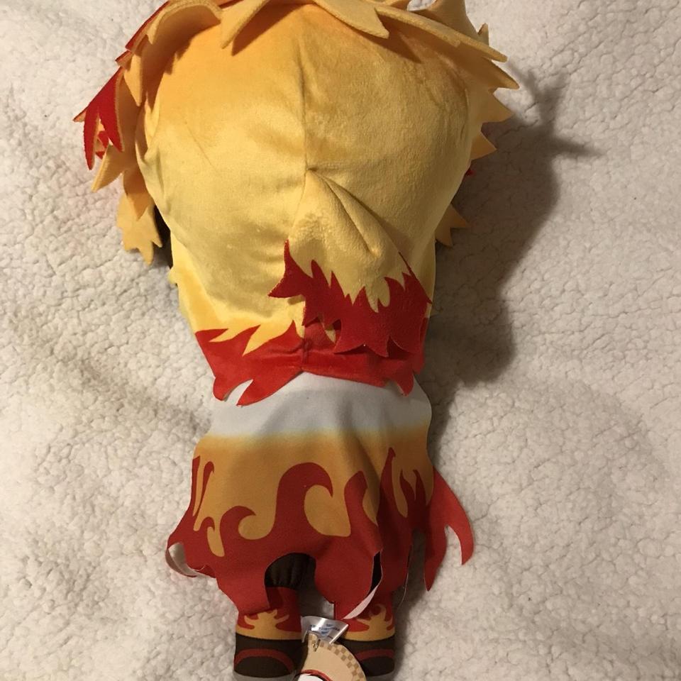 Demon Slayer Kyojuro Rengoku Onigiri Sitting - Depop