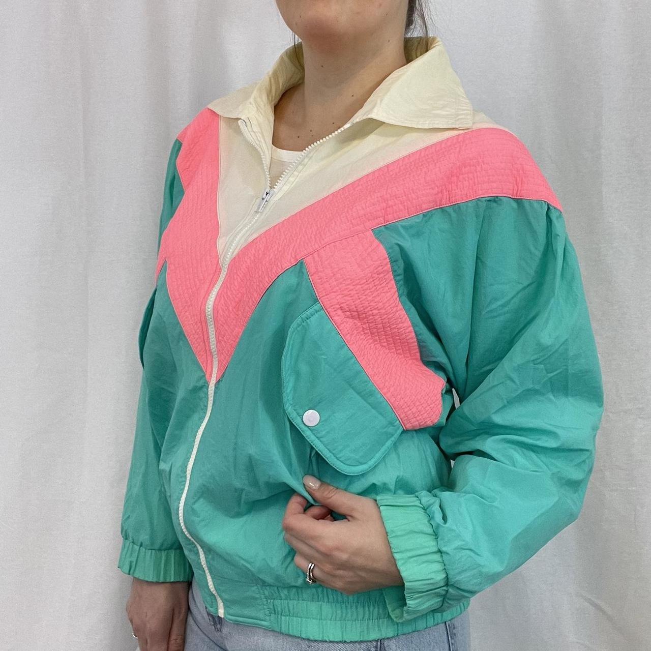 Vintage GITANO ACTIVEWEAR Windbreaker Jacket- 80s windbreaker jacket -  vintage windbreaker jacket