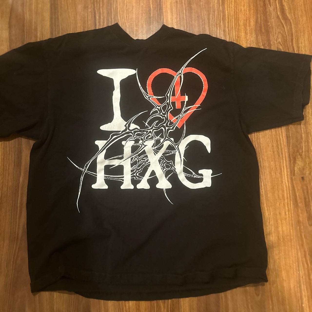 Homixide Gang “I  HXG” shirt, sold at the 5th...