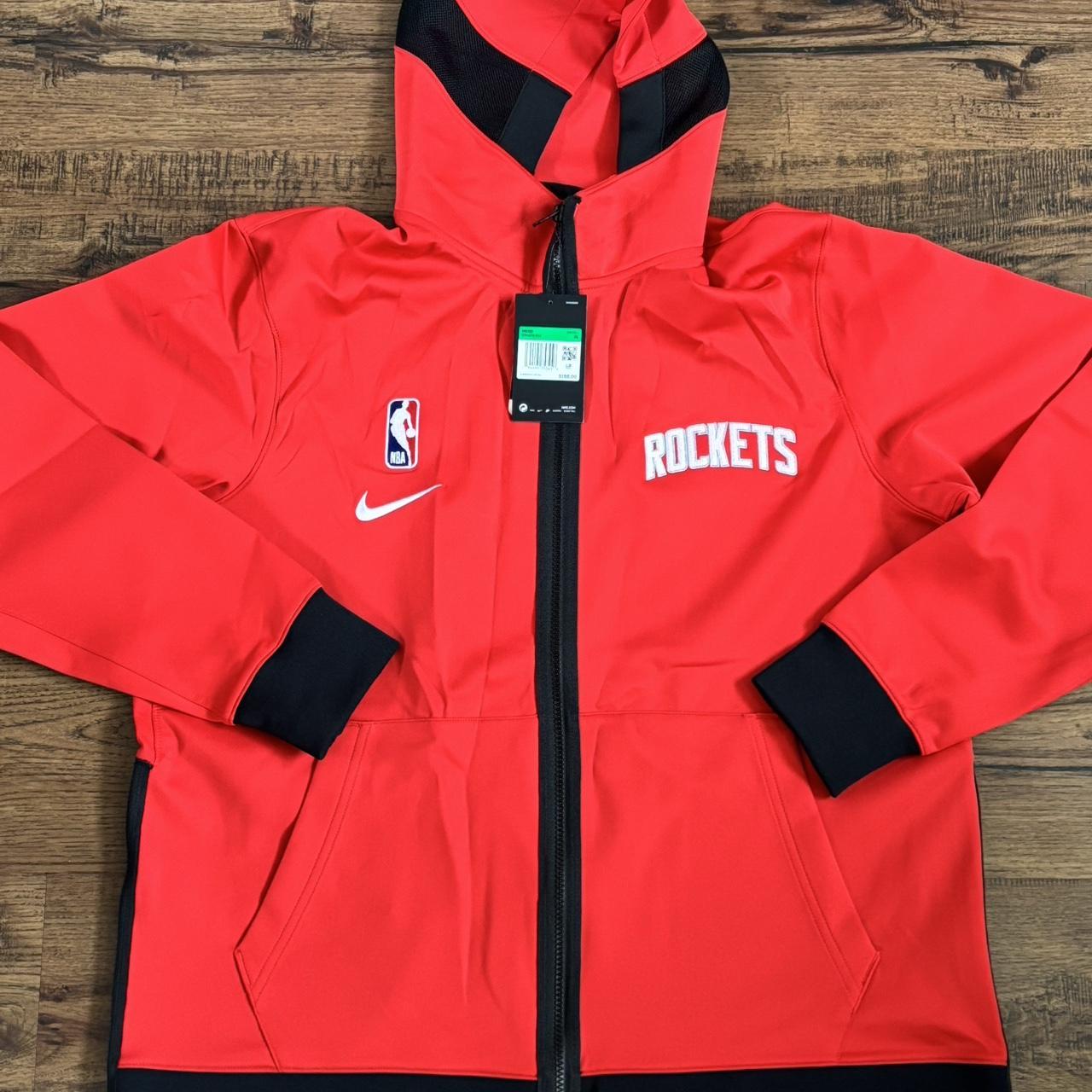 mens red and black nike hoodie