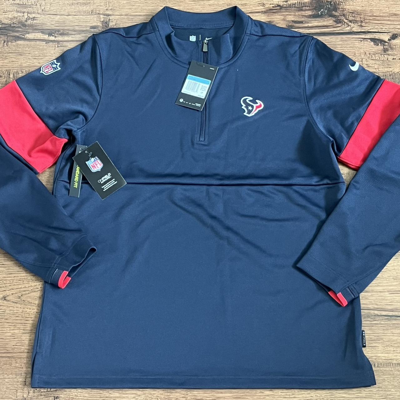 nike red and blue sweatshirt