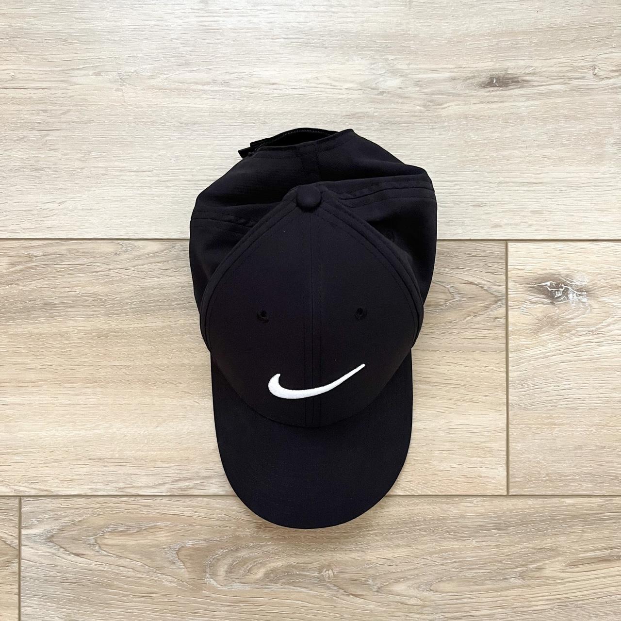 womens black nike hat with white swoosh