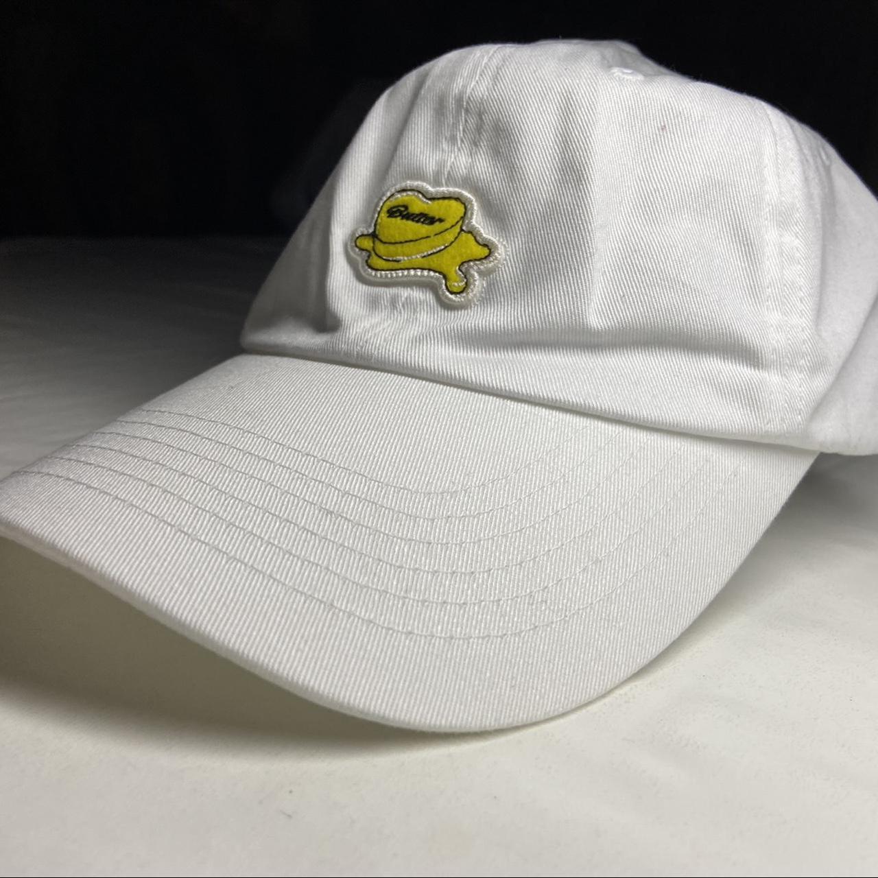 BTS butter ball cap, white, used, original tags/...